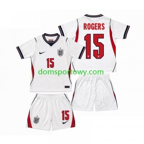 Koszulka Anglia Morgan Rogers 15 Dziecięcy Domowe Koszulki Piłkarskie World Cup 2026 Krótki Rękaw